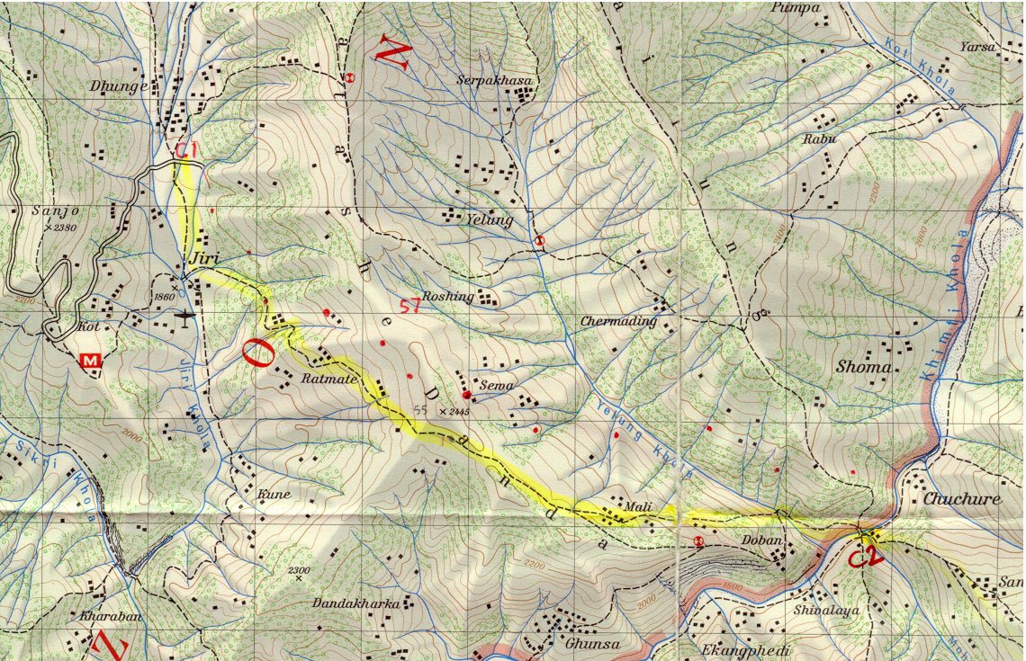 Road Map Nepal